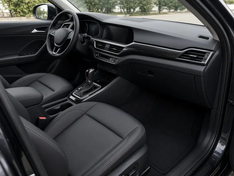 Clean, detailed car interior (illustrative image)